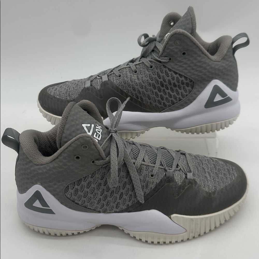 PEAK Performance Basketball Shoes Lou Williams Streetball Master Gray Mens 9.5